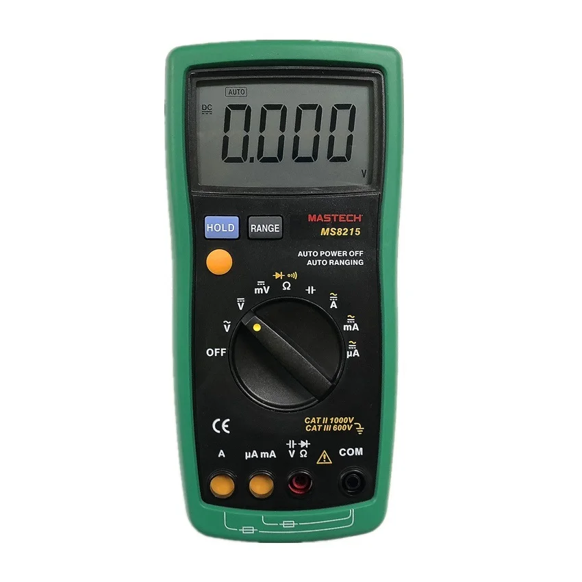 Цифровой Мультиметр MASTECH MS8215 измеритель перегрузки и силы тока DC/AC с