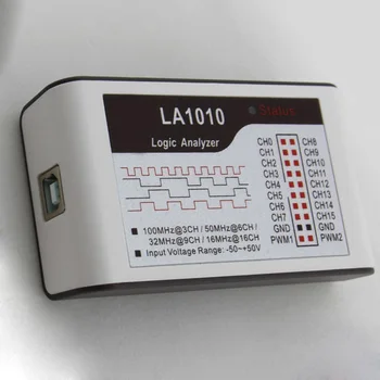 

USB Logic Analyzer 100M Max Sample Rate 16CH Support WIN XP VISTA 7 8 10