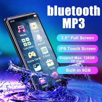 

New 3.5Inch Touch Screen Bluetooth 5.0 MP3 Player Multi-Function Portable HiFi Music Walkman Support FM Radio Video Music E-book