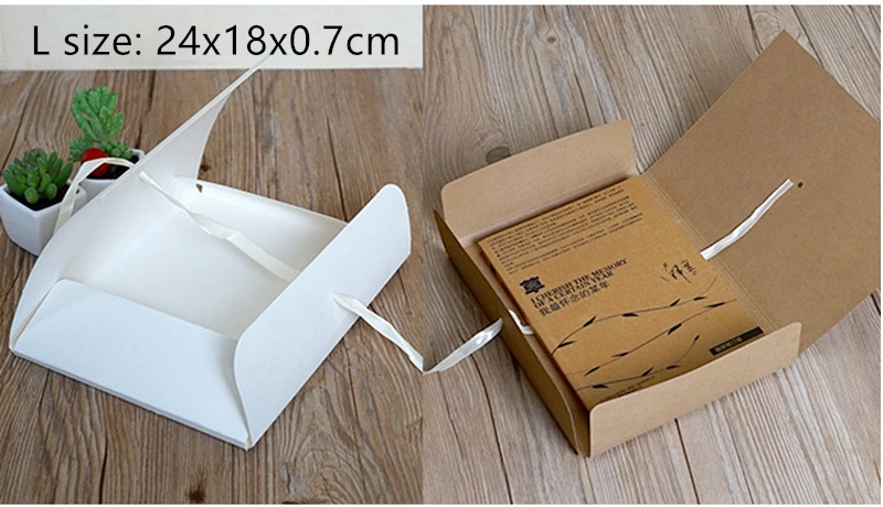 Large Flat Kraft Envelope Packaging Case, Premium Kraft Paper Gift Box for Scarves and ... - SKU KEPC1108 - UGI Packaging