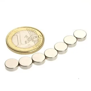 10 шт. неодимовый магнит диск 8x3 мм N35 Постоянный Небольшой Круглый супер сильный мощные магнитные магниты для Craft 8 мм x 3 мм 8*3