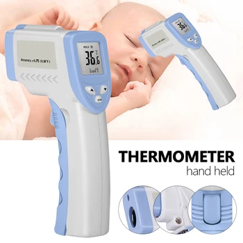 

Forehead Thermometer Infrared Baby Thermometer Digital Non-contact Body Thermometer with LCD Display Temperature Measurement