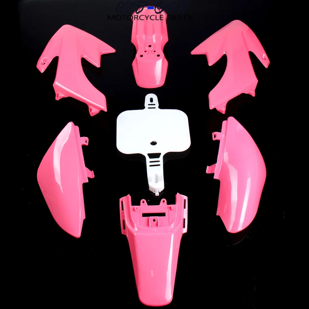 Фото Пластиковый комплект крыльев для CRF50 XR50 70 CRF 50 XR 50 SDG SSR Pro 50cc 110c 125cc, кроссовый питбайк, подходит для Kayo KR110 №2