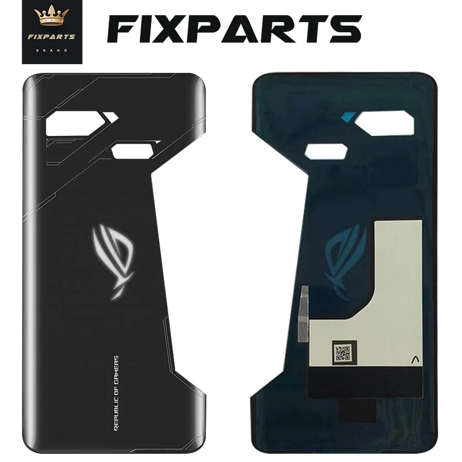 Original New For Asus ROG phone ZS600KL Back Battery Cover Door Rear Glass Housing Case Z01QD | Мобильные телефоны и