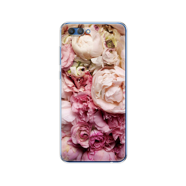 case for huawei honor V10 VIEW 10 soft tpu back phone cover for huawei honor 10 VIEW 10 Etui protective printing coque