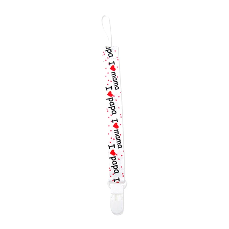 

Baby Pacifier Chain Clip Holder Nursing Teether Dummy Soother Nipple Leash Strap Clip Chain Anti-drop Rope pacifier Leash Stra