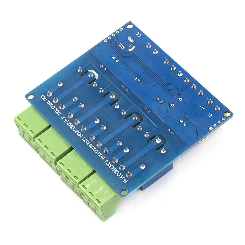 4 сторонний релейный модуль Modbus RTU система сделай сам STM8S103 входа на дороге связь