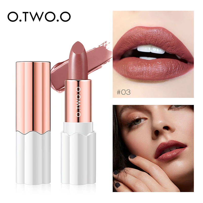 

12 Colors Silky Lip Stick Pigment Beauty Moisturizing Brighten Lip Tone Long Lasting Luxury Makeup