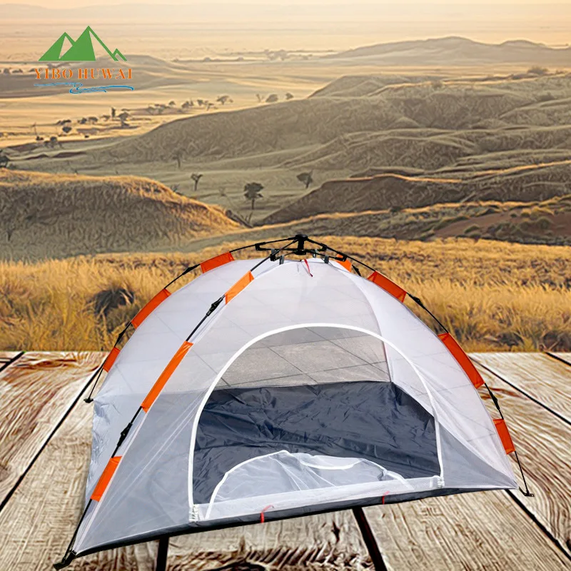

Outdoor Automatic Mosquito Nets EIBOA Outdoor 2-3 People Spring Mosquito Nets Pest Control Gauze Tent
