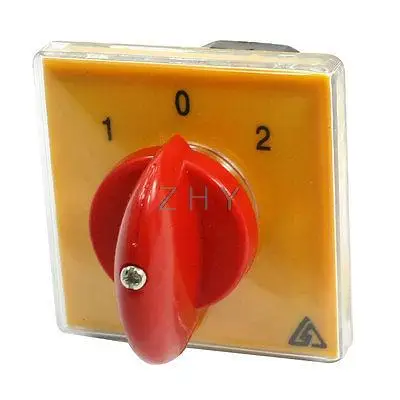 

380V 25A Panel One Phase Rotary Selector Cam Changerover Switch SZW25-64D