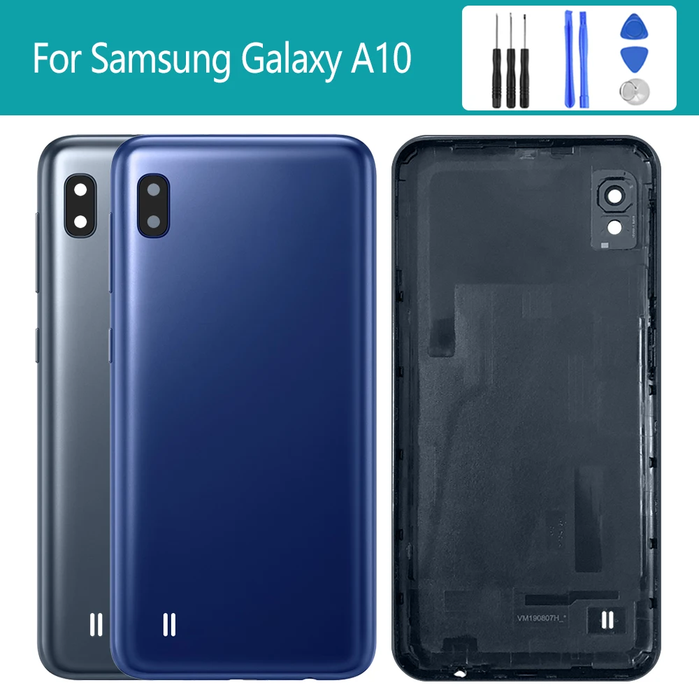 

For Samsung Galaxy A10 back cover battery cover shell + camera lens shell battery cover back cover replacement