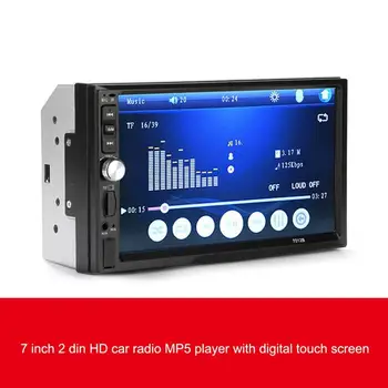 

Car Radio 7-inch Large Screen with Stereo Fm Radio Bluetooth Mp5 Player Rear View Camera 7012B