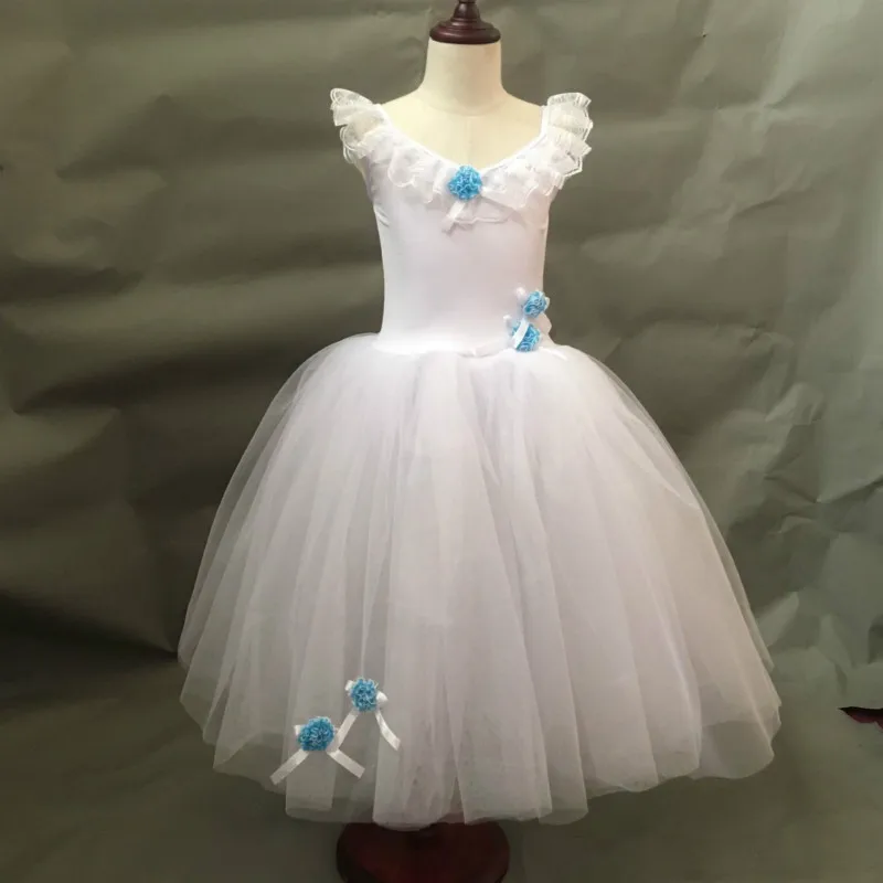 Branco clássico profissional ballet tutu cisne lago