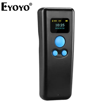 

Eyoyo BT55 Portable 1d high speed handheld bluetooth barcode QR code 3 in 1scanner gun compatible with various apps and computer