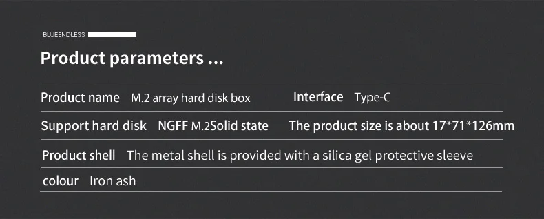 Двойной твердотельный дисковый массив NGFF M.2 чехол ssd с функцией RAID корпус SSD Тип C дисковый массив коробка 2 отсека для резервного копирования данных