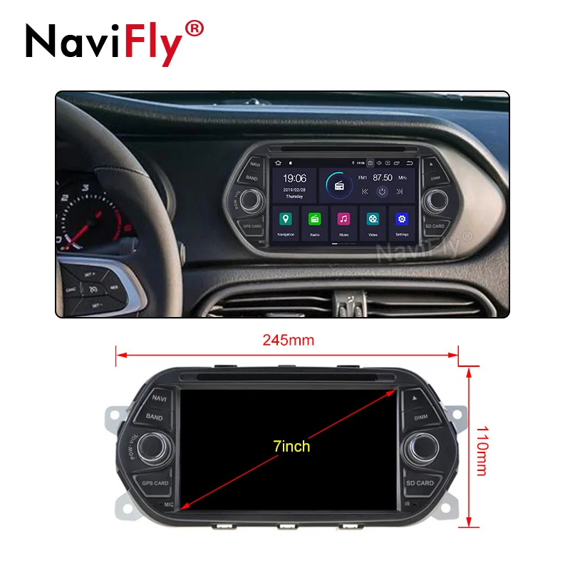 " Android 9,0 автомобильный стерео gps для Fiat Tipo Egea Dodge Neon Радио DVD WiFi Аудио Видео навигация задняя камера