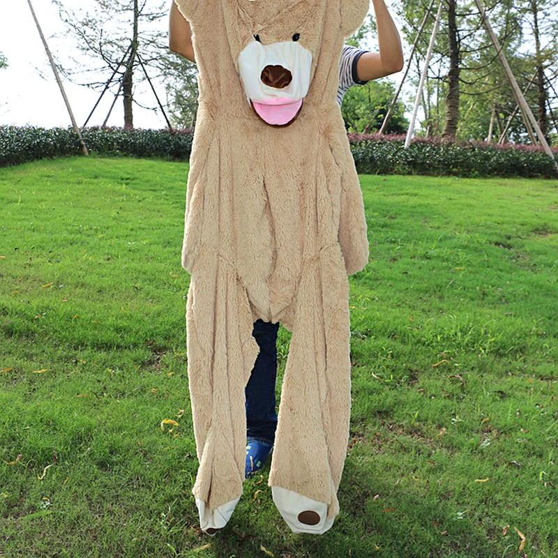 80/100/130/160/200CM Super Large Teddy Bear Costume Video Spoof Props  Costume Large Size Bear Plush Toy Shell - AliExpress