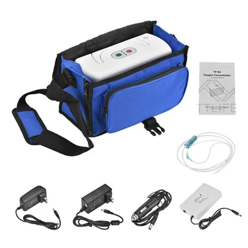 

1-3L/min Car Oxygen Generator Home Oxygen Concentrator With Carry Bag Ozone Generator Battery Operated Portable Car Air Purifier