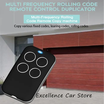 

280-868MHZ Multifrequency Universal Rolling Gate Garage Door Remote Control Duplicator Tool for Gate Garage Door Alarm Auto Door