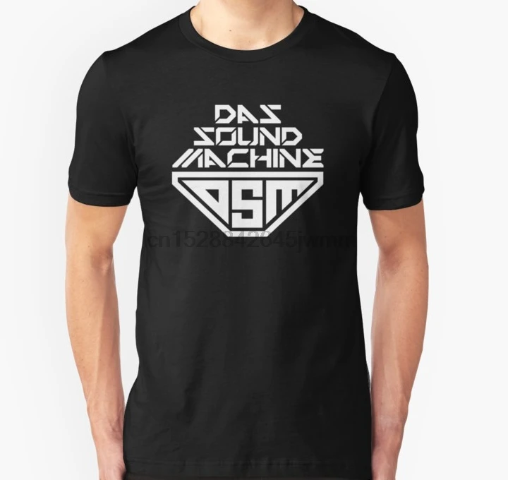 Мужская футболка с коротким рукавом Das Sound Machine DSM логотипом Pitch Perfect Slim Fit топы