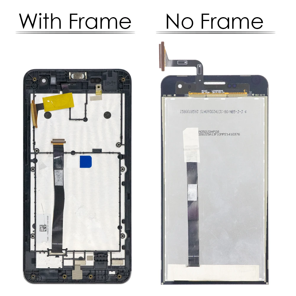 5 0 "оригинал для ASUS Zenfone A500CG ЖК дисплей сенсорный экран дигитайзер сборка