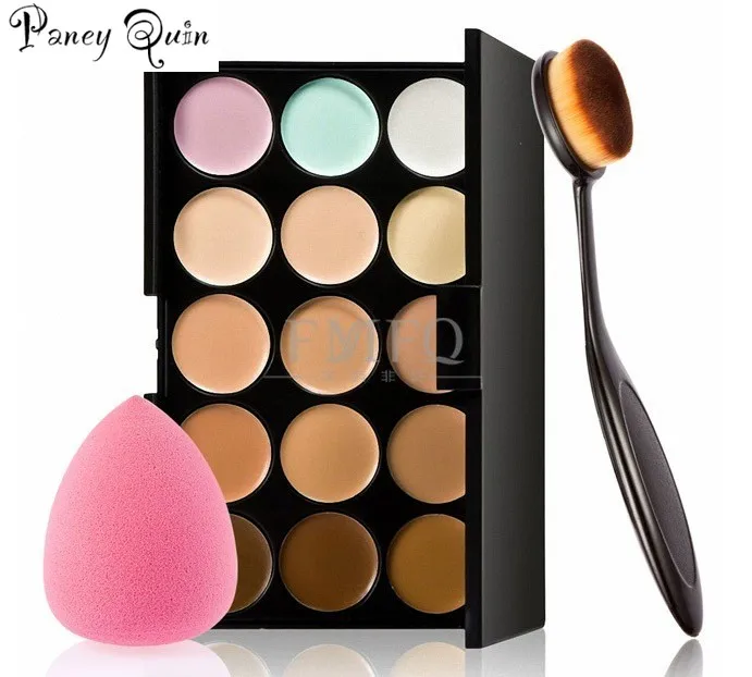 

15 color Concealer Contouring Makeup Kit Cream Based Professional Concealer Palette Face Make up Set Pro Palette High-end