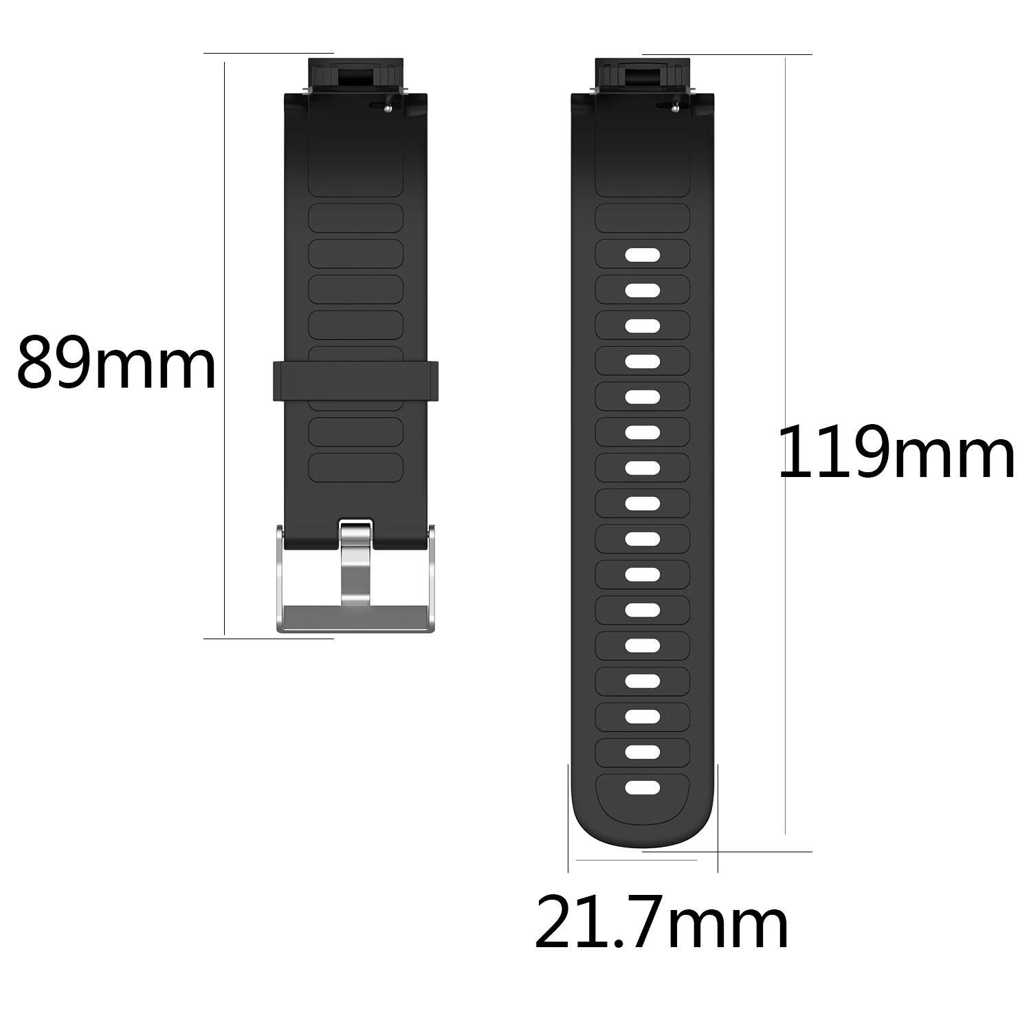 Silicone Strap Watchband