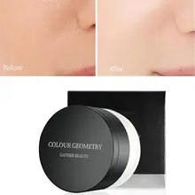 Гладкая рассыпчатая пудра для макияжа водостойкая основа под макияж консилер для осветления кожи Увлажняющая пудра контроль масла с косметической пуховкой