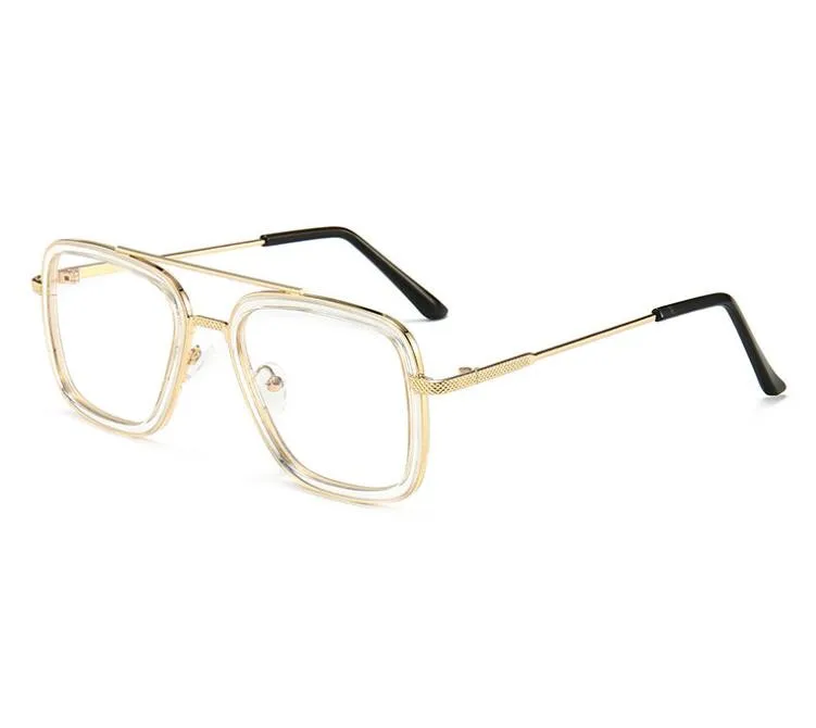 Kids C2 Lentes Tony Stark, детские солнцезащитные очки, сплав, очки, Железный человек, солнцезащитные очки для детей 8-16 лет, для мальчиков и девочек, Kinder zonnebrillen - Цвет линз: Kids C2