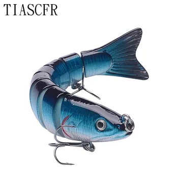 CHEAP PRICE ❤️ Fishing Bait Sinking Wobblers Fishing Tools 14cm28g17g Fishing LurefiShing Gaccessories 8 Segment Hard Lures For Fishing Lure - discount item 15% OFF Sports & Entertainment