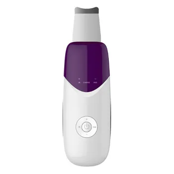 

Ultrasound Skin Scrubber Rechargeable Facial Scrubber Spatula Blackhead Removal Pore Cleaner for Facial Deep Cleaner