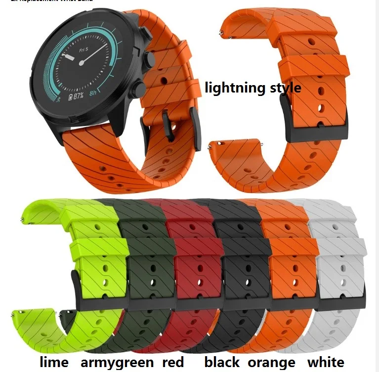 Wrist Band For Sunto 9 Baro Copper Smart Watch Accessories new silicone  strap.|Smart Accessories| - AliExpress