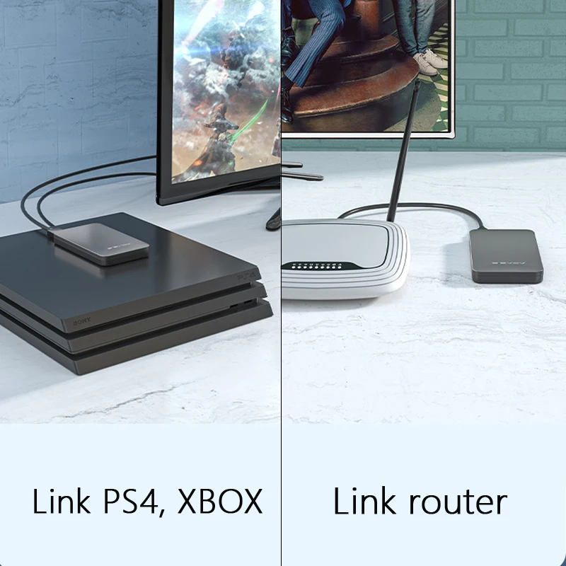 Acasis-hd Externo Portátil Original 2.5 Disco Rígido Portátil Usb3.0 Disco Rígido de Alta Velocidade para pc Mac Interface Tipo-c Android Telefone Móvel Discos rígidos externos - Imagem 5