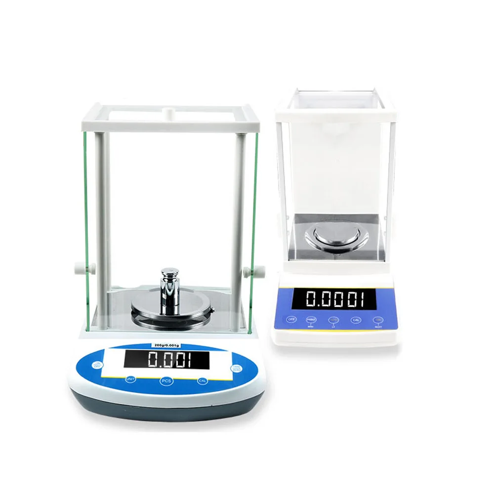 

120g/0.1mg LCD Precision Electronic Analytical Balance Capacity Internal Calibration Weighing Scale precision of 0.0001g