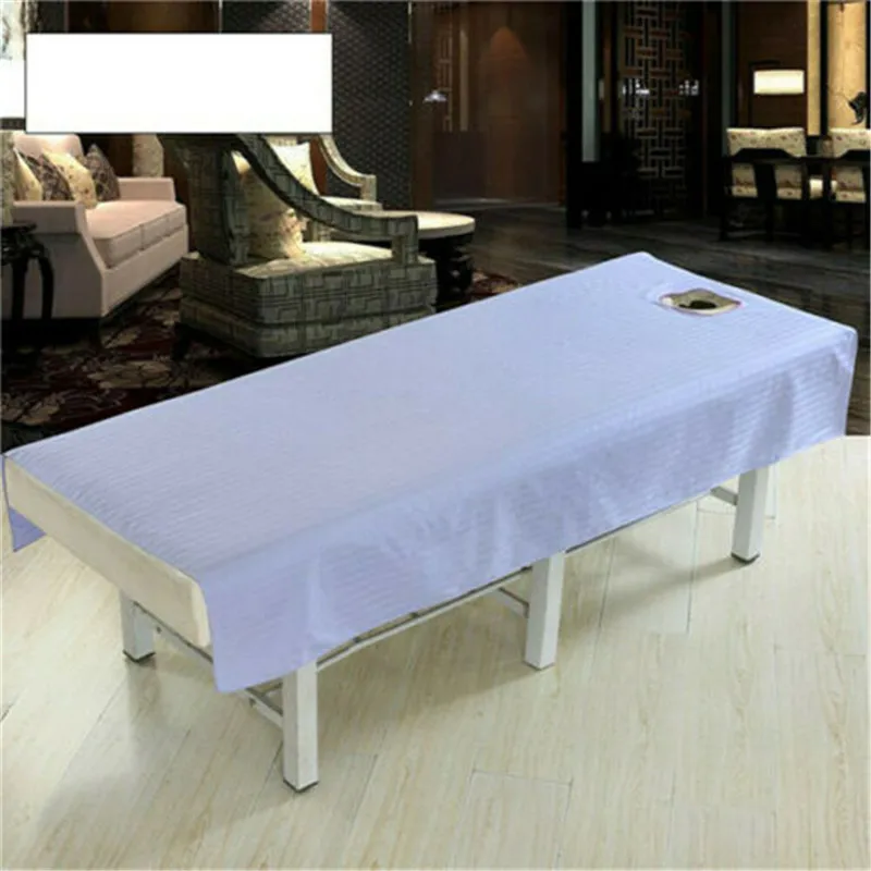 Профессиональные красивые ресницы покрывало массажные столы косметический стол для салона ткань простыня для массажа с отверстием для лица 80x190 см