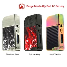 Heavengifts продувка моды Олли Pod TC батарея 950mAh электронная сигарета мод с 0,69 дюймовым oled-экраном Pod система против Drag Nano/Vinci X/Pal 2 pro