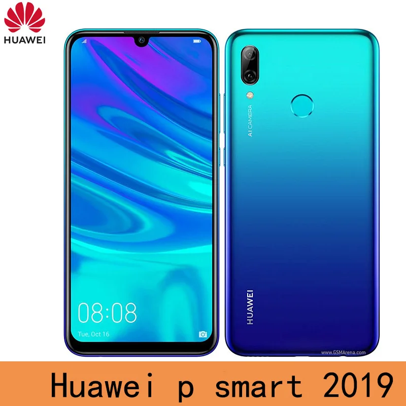 Оригинальный смартфон huawei p smart 2019 Android Kirin 710 6 21 дюйма 1080x2340 пикселей | Мобильные