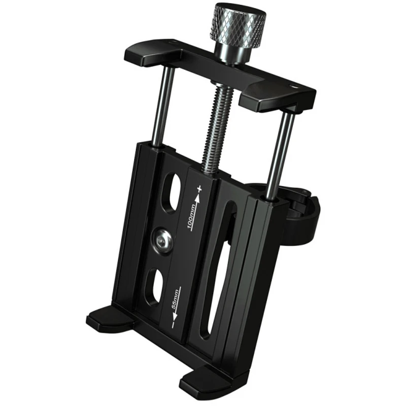 Алюминиевый сплав Телефон стенд держатель Handbar клип для велосипеда мотоцикла 55~ 100 мм