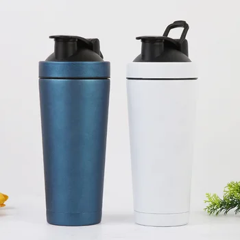 

720ml Creative Fashion Versatile Durable Goods Stainless Steel Simple and Practical Vacuum Flask Shaking Sports Bottle Gift Cup