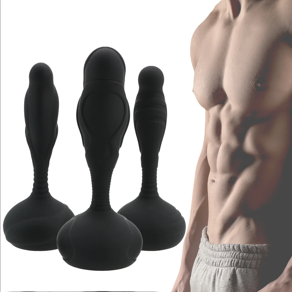 Vibrating Anal Beads Butt Plug For Men With 10 Speed Stimulation_voghion.com