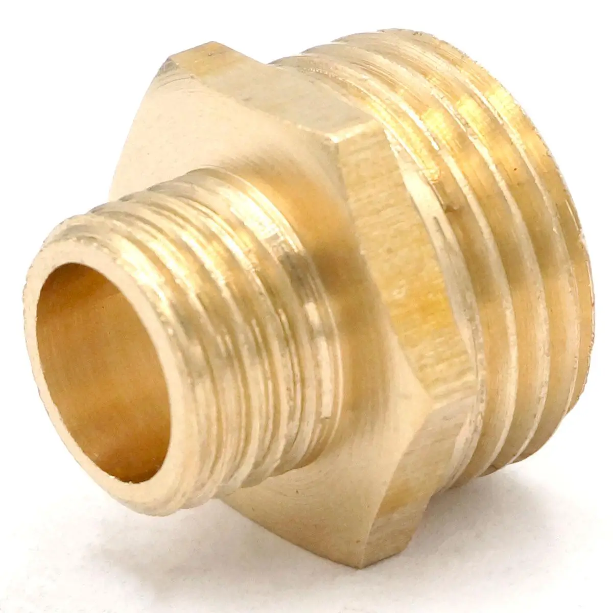 5 шт. 1/2 &quotBSP к M14 * 1 штыревые латунные соединительные адаптеры|Фитинги для труб| |