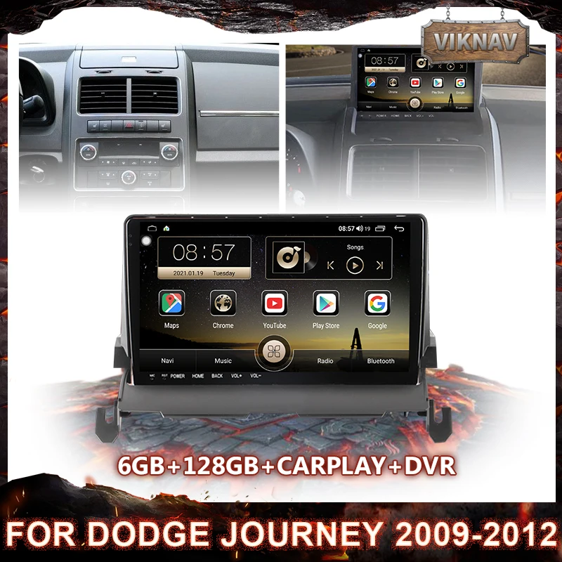 

Android Octa-Core head unit Car Radio Multimedia Video Player Navigation GPS For Dodge Journey 2009-2012 dvd 2 din Touch Screen