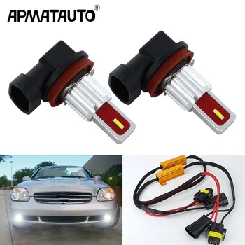 

2PCS canbus H11 H8 LED Car Lights LED Bulbs Fog Light Driving Lamp No Error For Mercedes Benz W211 W212 W164 W221