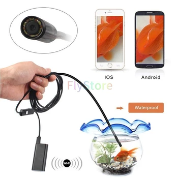

6 led waterproof pipe endoscope camera IP67 pipe inspection handheld camera suitable for iPhone, Android, ios, PC endoscope