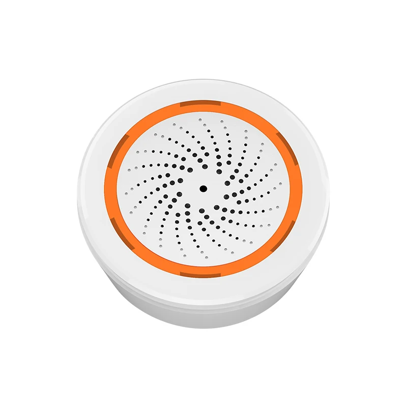 Tuya Zigbee Smart Siren Alarm With temperature and Humidity Sensor Works With TUYA Smart Hub burglar alarm keypad