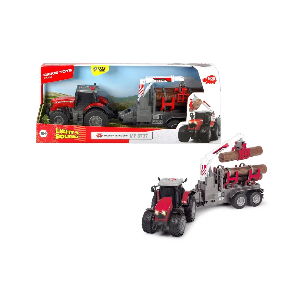 Tractor Dickie Met Trailer Massey Ferguson 8737 Wrijving 42 Cm, Licht, 3737003 Transport, Voertuigen, Scooters, Sport, Outdoor Activiteiten, Natuur Wandelingen, Spelletjes Voor Kinderen.|Diecast & Speelgoed auto´s| - AliExpress