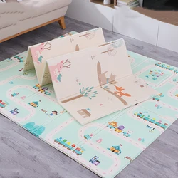 Tapis de jeu pliable pour bébé, Puzzle Xpe, tapis éducatif pour enfants dans la crèche, tapis d'escalade, activités pour enfants, nouvelle collection 2022 