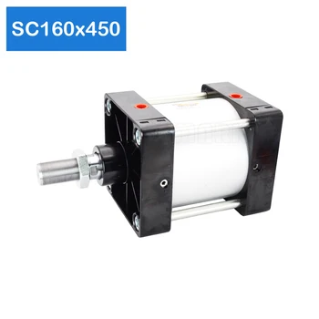 Price High Quality Double Acting 160mm Bore Size450mm Stroke SC160X450 Air Cylinder Pneumatic Cylinder