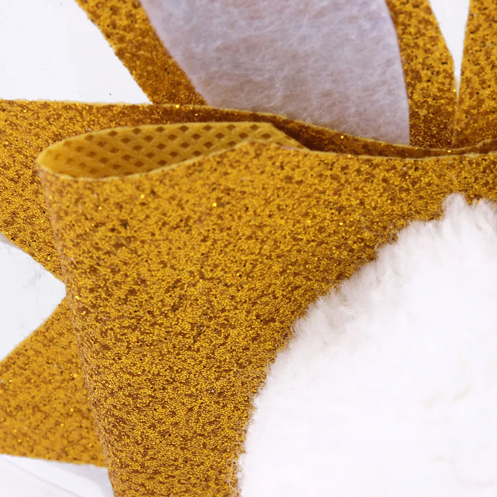 Baby plush rabbit ear hair ring hair accessory Baby Toddler Girls Kids Bow Knot Turban Headband Hair Band Child 