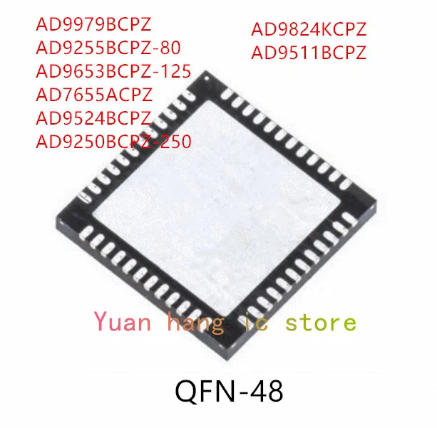 10 шт. AD9979BCPZ AD9255BCPZ-80 AD9653BCPZ-125 AD7655ACPZ AD9524BCPZ AD9250BCPZ-250 AD9824KCPZ AD9511BCPZ QFN-48 | Электроника